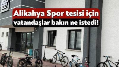 Alikahya Spor Tesisleri bir süre önce Kocaeli Büyükşehir Belediyesi tarafından