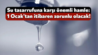 Çevre, Şehircilik ve İklim Değişikliği Bakanlığı’nın aldığı karar kapsamında yağmur