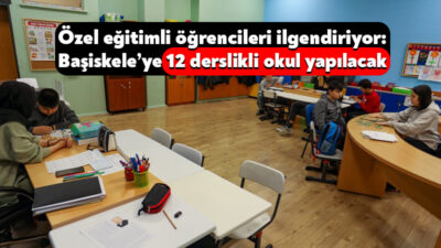 Başiskele özel eğitim okulu projesi için ihale süreci yarın başlıyor.