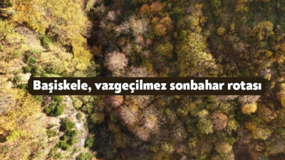 Kocaeli'nin doğa turizmiyle öne çıkan ilçesi Başiskele, sonbaharın gelmesiyle birlikte