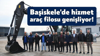 Başiskele Belediyesi, hizmet kapasitesini artıracak yeni bir iş makinesini daha