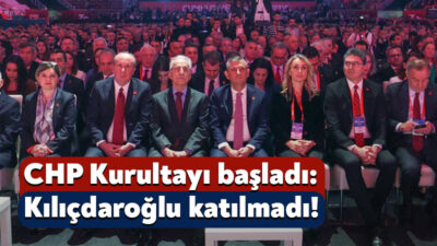 CHP 39’uncu Olağan Kurultay’ı bugün Ankara’da başladı. Genel Başkan Özgür