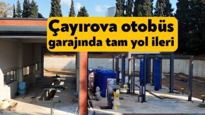 Kocaeli Büyükşehir Belediyesi’nin kente kazandıracağı “Çayırova Otobüs Garajı ve CNG
