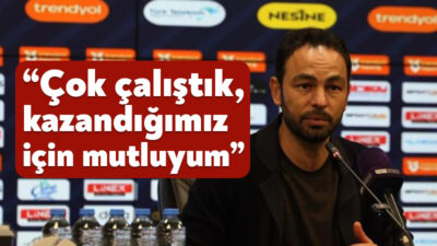 Kocaelispor Teknik Direktörü Selçuk İnan, Galatasaray galibiyetinin ardından, "Çok çalıştık,