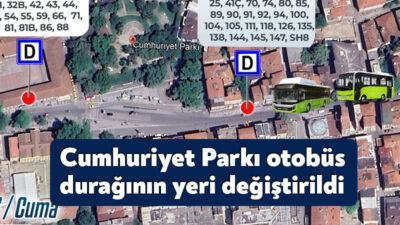 İzmit Cumhuriyet Parkı’nda gerçekleştirilen Kuzey Metro Hattı çalışmaları kapsamında “Cumhuriyet