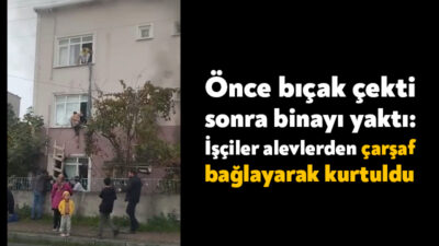 Kocaeli'nin Darıca ilçesinde alacağını tahsil edemediğini iddia eden şüpheli, önce