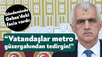 DEM Parti Kocaeli Milletvekili Ömer Faruk Gergerlioğlu, TBMM’de basın toplantısı