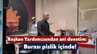 Kocaeli'nin Derince ilçesinde Belediye Başkan Yardımcısı Taner Elyıldırım'ın zabıta ekipleriyle