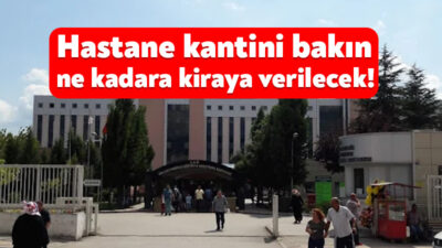 Kocaeli İl Sağlık Müdürlüğü, Derince Eğitim ve Araştırma Hastanesi’nin kantinini