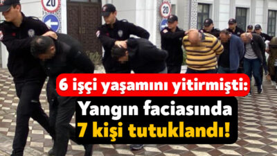 Kocaeli'nin Dilovası ilçesindeki parfüm dolum tesisinde 6 kişinin öldüğü, 7