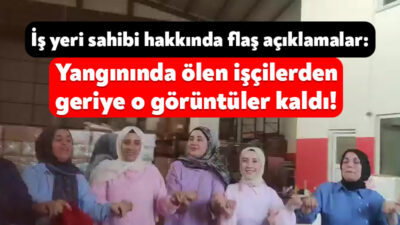 Kocaeli'nin Dilovası ilçesindeki parfüm tesisinde hayatını kaybeden 6 işçinin, 2