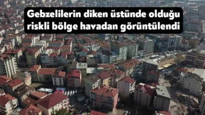 Kocaeli'nin Gebze ilçesinde yaşanan bina yıkılması, zemin hareketi ve sonrasında