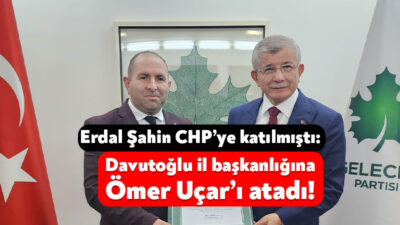 Gelecek Partisi Kocaeli İl Başkanlığı’na Genel Başkan Ahmet Davutoğlu tarafından