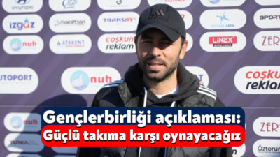Kocaelispor Teknik Direktörü Selçuk İnan, Süper Lig'in 14. haftasında karşılaşacakları