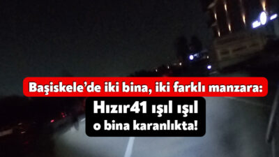 Kocaeli Büyükşehir Belediyesi’nin Başiskele’de inşa ettiği Hızır41’in çevresi pırıl pırıl