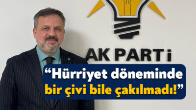 Ak Parti İzmit İlçe Başkanı Halil Güngör Dokuzlar, Gölkay Park