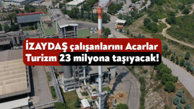 Kocaeli Büyükşehir Belediyesi’nin iştirak şirketleri arasında yer alan İZAYDAŞ, personelin