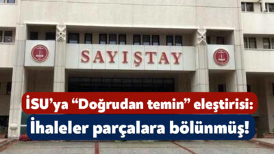 Sayıştay belediyeler ve bağlı birimlerine dair 2024 yılı denetim raporunu