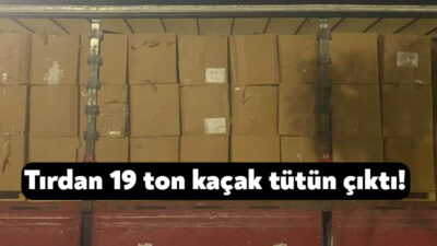 İzmit'teki emniyet ekipleri tarafından bir tıra operasyon düzenlendi. Bu kapsamda