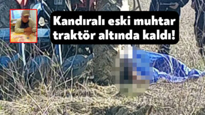 Kandıra'da 79 yaşındaki Delievli Köyü'nün eski muhtarı Mehmet Kocakaplan trın