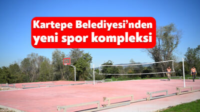 Kartepe Belediyesi’nin Nusretiye Mahallesi’ne inşa ettiği spor kompleksinde sona gelindi.