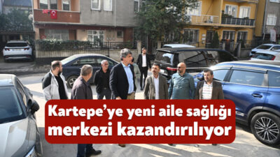 Kartepe Belediyesi ile İlçe Sağlık Müdürlüğü’nün iş birliğiyle İstasyon Mahallesi’ne