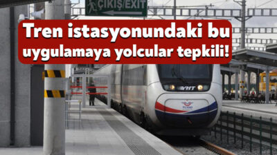 Köseköy Tren İstasyonu’nda sadece internet üzerinden bilet satışı yapılmasına vatandaşlar