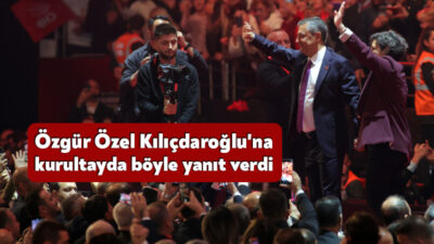 CHP’nin “Şimdi İktidar Zamanı” sloganıyla düzenlediği 39. Olağan Kurultayı’nın ikinci