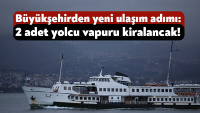Kocaeli Büyükşehir Belediyesi, Hereke Karamürsel ve İzmit-Karamürsel arasında çalıştırılmak üzere