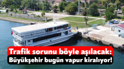 Kocaeli Büyükşehir Belediyesi, Gölcük ve Derince’deki trafik sorununu aşmak için