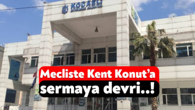 Kocaeli Büyükşehir Belediyesi’nin kasım ayı meclis toplantısı bugün gerçekleştirildi. Meclis