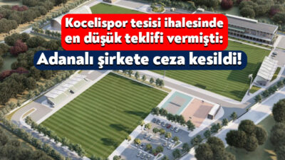 Kocaeli Büyükşehir Belediyesi, Kocaelispor için Körfez’in Sevindikli Mahallesi’nde spor tesisi