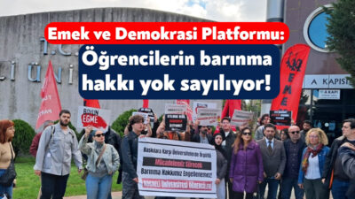 Koceli’de 8 üniversite öğrencisinin Gazi Süleyman Paşa Erkek Öğrenci Yurdu’ndan