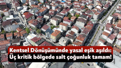 Kocaeli Büyükşehir Belediyesi’nin Çevre, Şehircilik ve İklim Değişikliği Bakanlığı iş