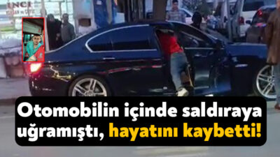 Körfez'de dün meydana gelen olayda otomobilin içerisinde bulunduğu sırada bıçaklı