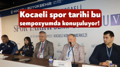 Kocaeli Büyükşehir Belediyesi, kentin spor tarihini akademik platformda değerlendiriyor. Bu