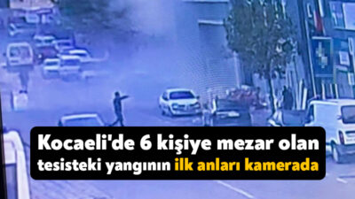 Kocaeli'nin Dilovası ilçesinde 6 kişiye mezar olan parfüm dolum tesisinde