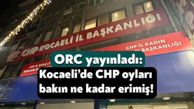 ORC Anket Şirketi, 2023 yılından itibaren CHP’nin en fazla oy