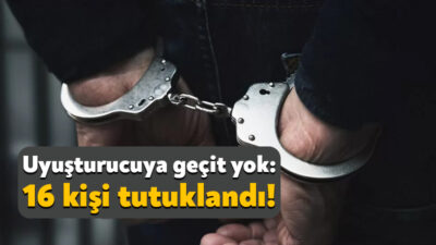 Kocaeli Valiliği, uyuşturucuya yönelik olarak hafta boyunca gerçekleştirilen çalışmaları kamuoyu