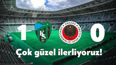 Trendyol Süper Lig'in 14. hafta mücadelesinde Kocaelispor ile Gençlerbirliği, 16