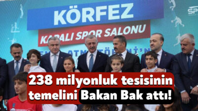 Kocaeli'nin Körfez ilçesinde yaklaşık 238 milyon TL'ye mal olacak