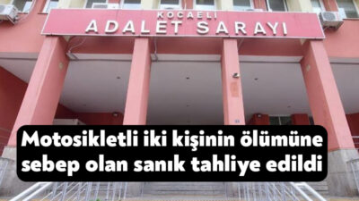 Kocaeli'nin Kandıra ilçesinde kamyonetle çarpışan motosikletteki 2 kişinin hayatını kaybettiği