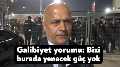 Kocaelispor Başkanı Recep Durul, Galatasaray maçının ardından, "Maça çok iyi