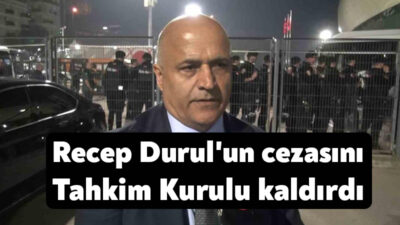 Kocaelispor Kulüp Başkanı Recep Durul’un, Galatasaray maçının ardından yaptığı açıklamalar