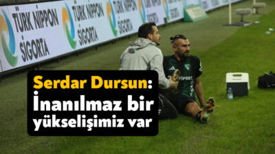 Kocaelispor’a Gençlerbirliği karşısında galibiyeti getiren golü kaydeden Serdar Dursun, "Son