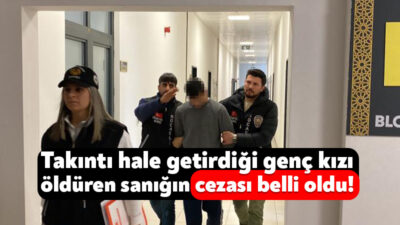 Kocaeli'nin Darıca ilçesinde takıntı hale getirdiği genç kızı pusu kurarak