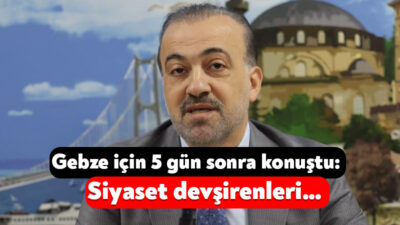 Ak Parti Kocaeli İl Başkanlığı öğle saatlerinde basın toplantısı düzenledi.