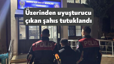 Kocaeli İl Emniyet Müdürlüğü ekiplerinin şüphe üzerine durdurduğu şahsın üzerinde
