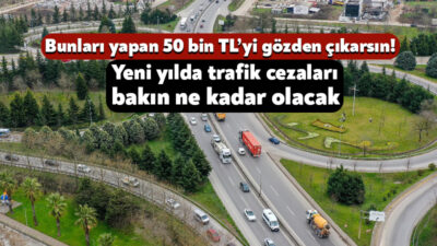 Trafik cezalarına düzenleme TBMM’deki bütçe görüşmelerine takılırken, yeni yılda geçerli