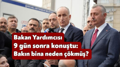 Kocaeli'nin Gebze ilçesinde bir binanın yıkılması ile 4 kişinin öldüğü
